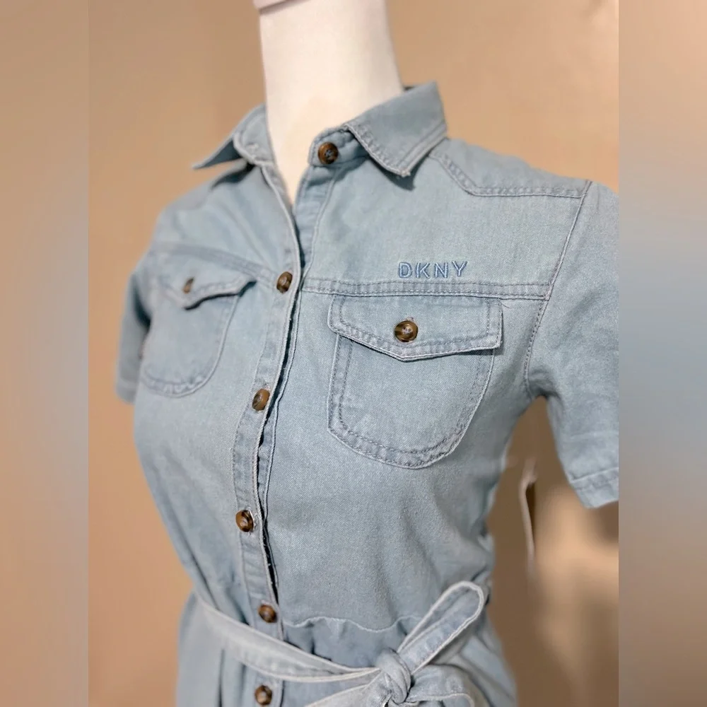 Kids DKNY Jean Dress|Size:10 - Picture 3 of 5